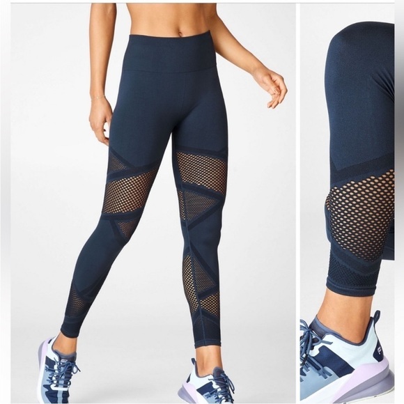 Fabletics Pants - Fabletics MOSAIC HIGH-WAISTED 7/8 Leggings